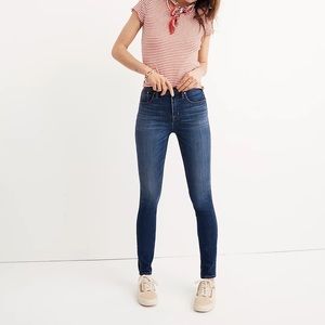 Madewell high waisted skinny jeans